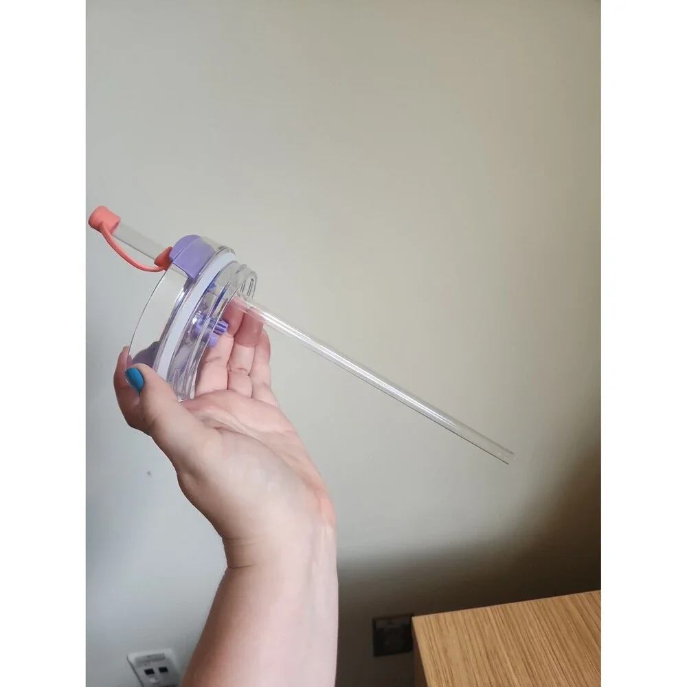 Stanley Purple Stainless Steel Tumbler 40oz w/ Straw - Picture 5 of 9